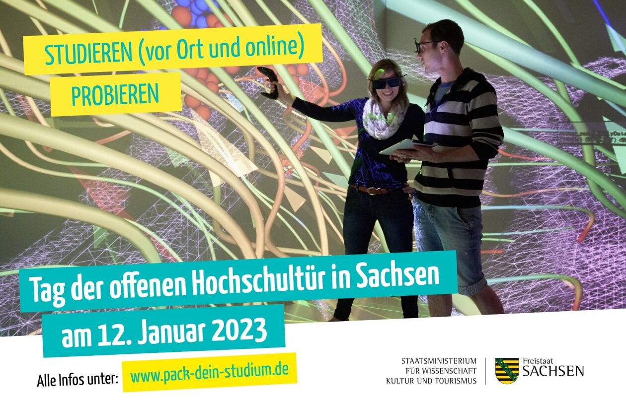 12. Januar 2023 - Tag der offenen Hochschultür in Sachsen