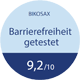 Bikosax Barrierefreiheit getestet - 9,2/10